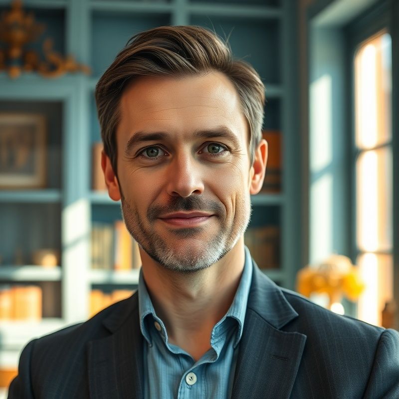 Portrét Martina Procházky, spoluzakladatele